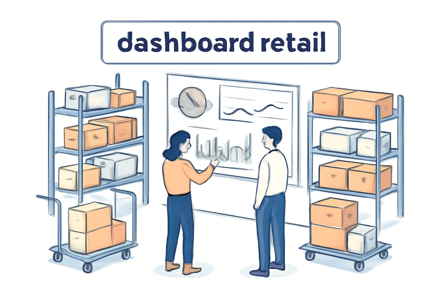 Dashboard retail : mettre en place des tableaux de bord efficaces 📊