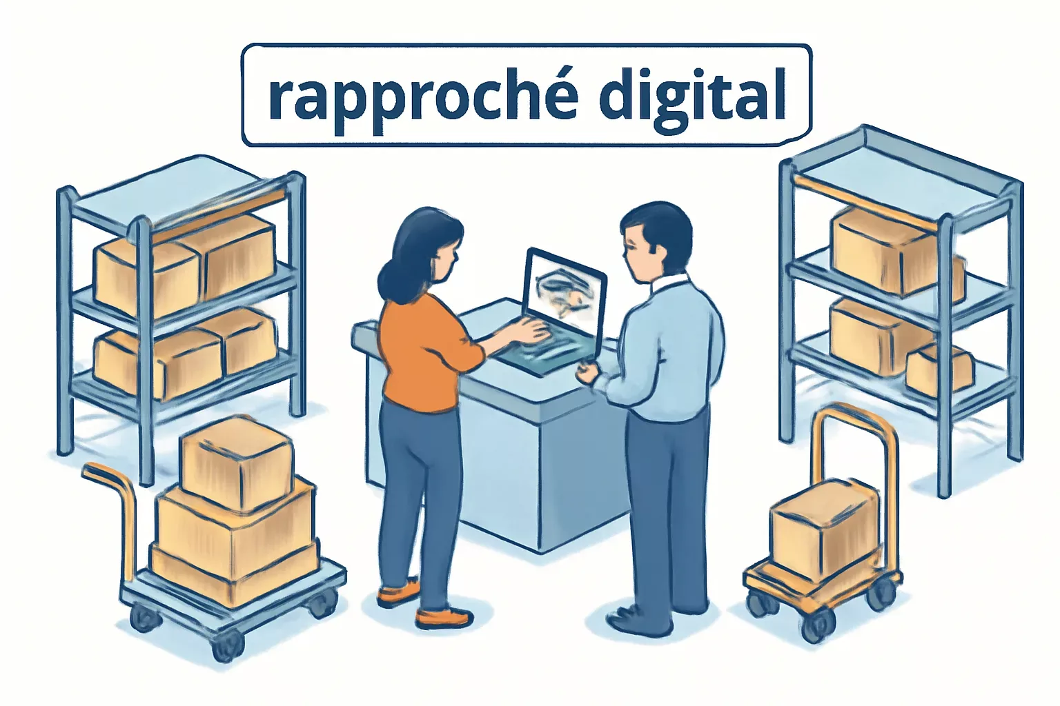 Rapproché digital magasin 7 étapes clés : guide pratique 2026
