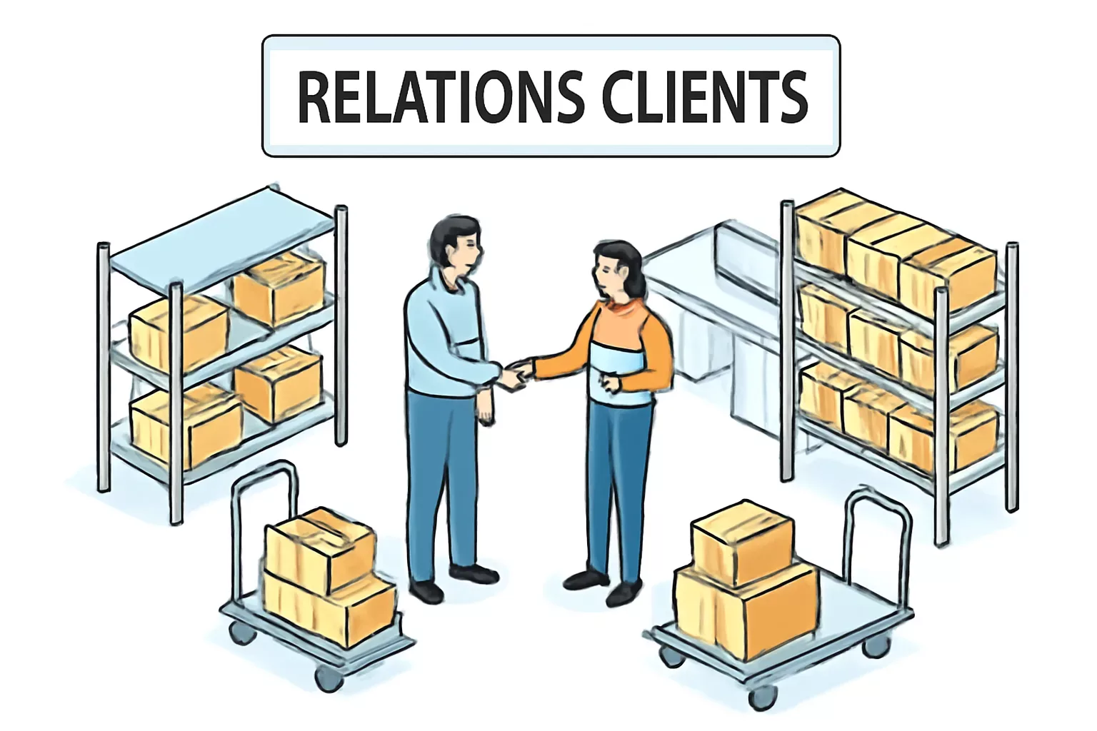 Relations clients cultiver confiance durable scea : guide pratique 2