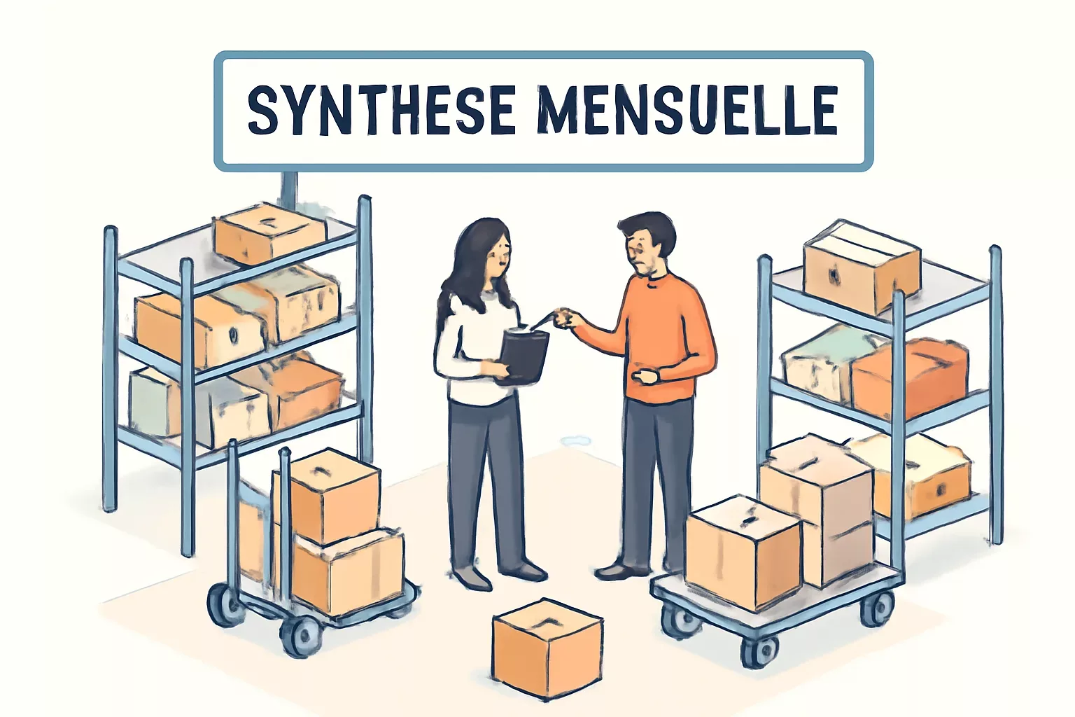 Synthèse mensuelle performances exemple avril : guide pratique 2026