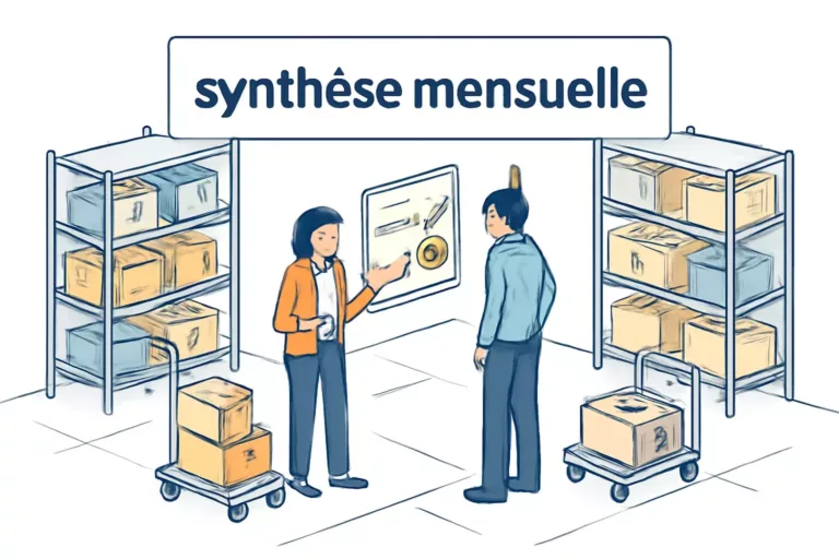 synthese mensuelle des performances exemple